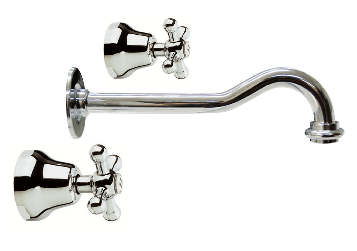battery sink wall-mounted central spout Venice