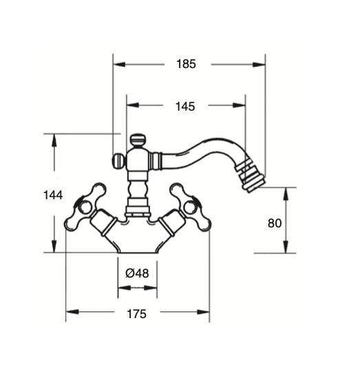 Monobloc bidet Venice