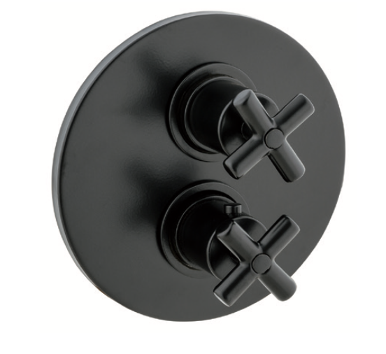 2-way concealed thermostatic shower mixer Jalón