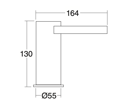 Electronic tall basin tap 1 water