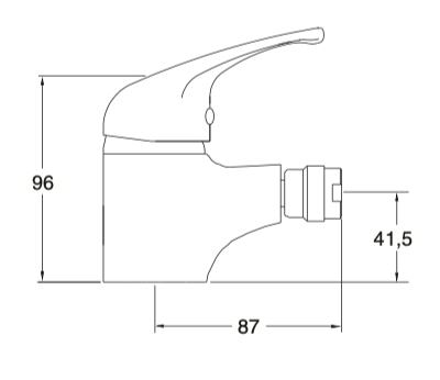 Cerler bidet mixer
