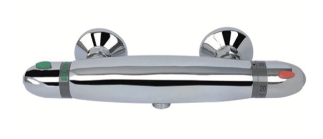 Thermostatic shower mixer with Cerler shower equipment