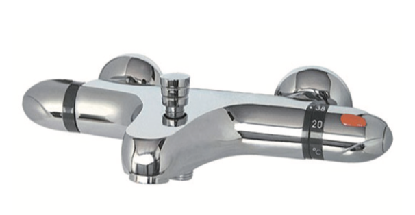 Thermostatic bathtub mixer with Cerler shower equipment