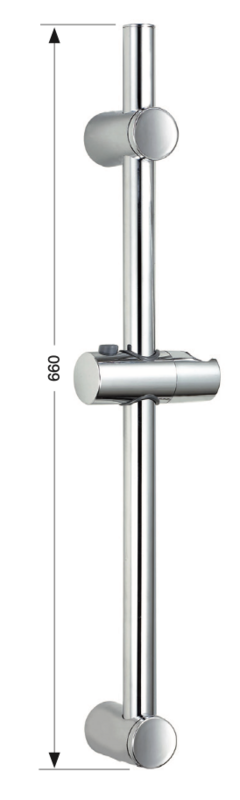 ABS sliding bar with adjustable support
