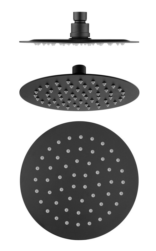 Anti-limescale ABS shower head Ø25