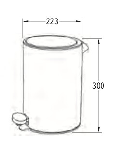 5L dustbin