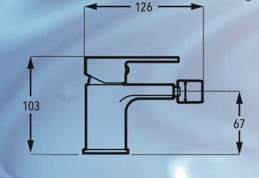 Bubal bidet mixer