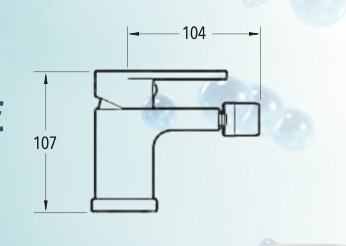 Bielsa bidet mixer