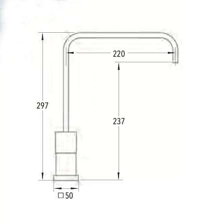 Tizziano sink mixer