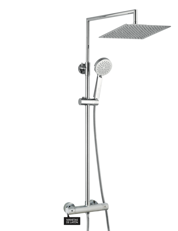 Moncayo thermostatic shower column
