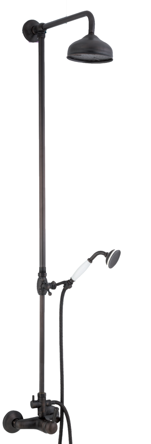 Lanuza single-lever shower column