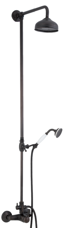 Lanuza single-lever shower column