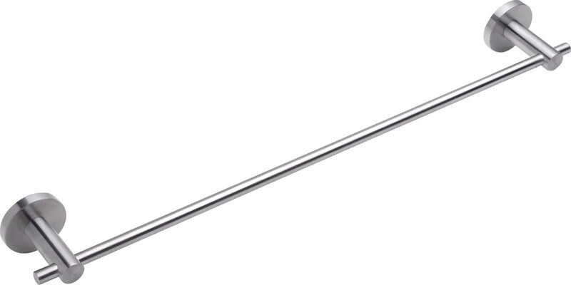 Naxos matt stainless steel towel bar 60