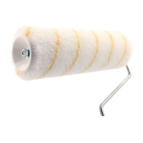 Anti-drip roller with plastic handle