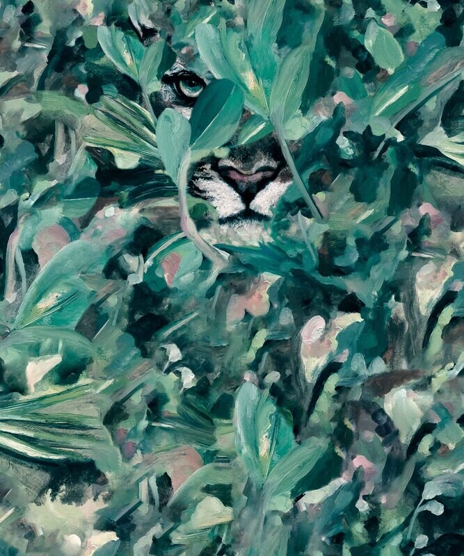 Hidden Puma Winter