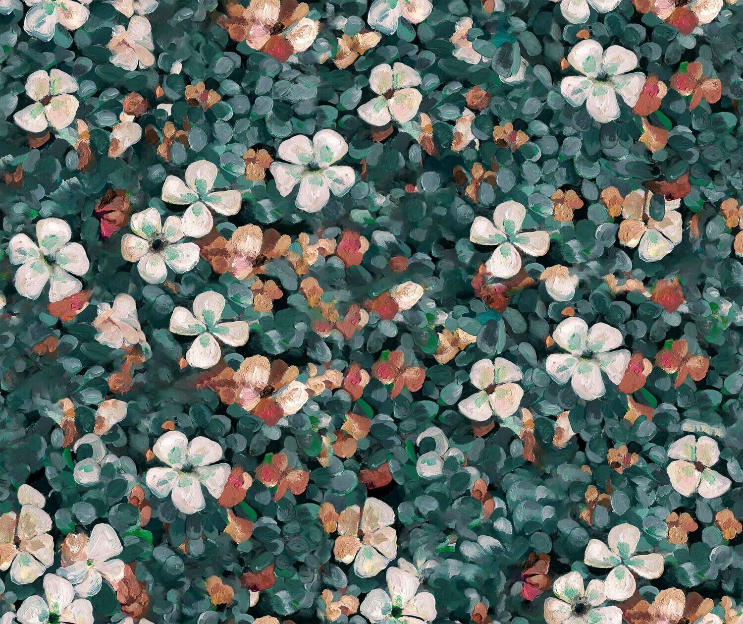 Floral Tapestry Sea