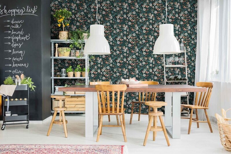 Floral Tapestry Sea