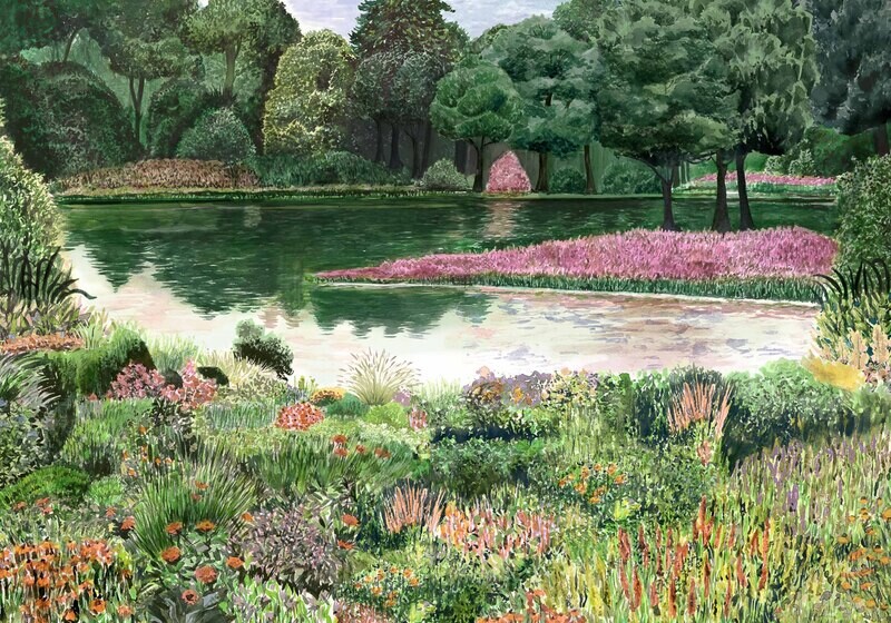 Jardín del Espejo Primavera