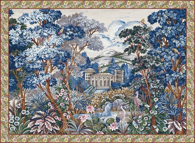 Tapestry Blue