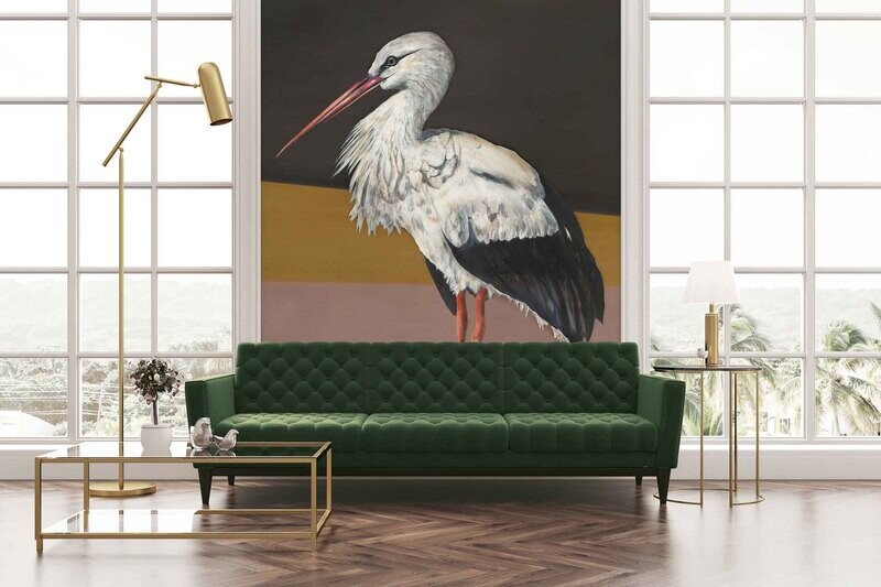 Stork Mother Black