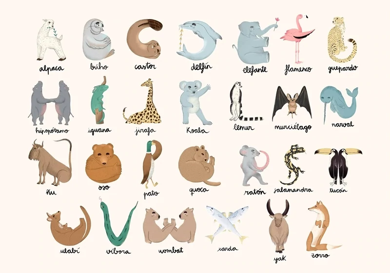 Animal Alphabet Multi