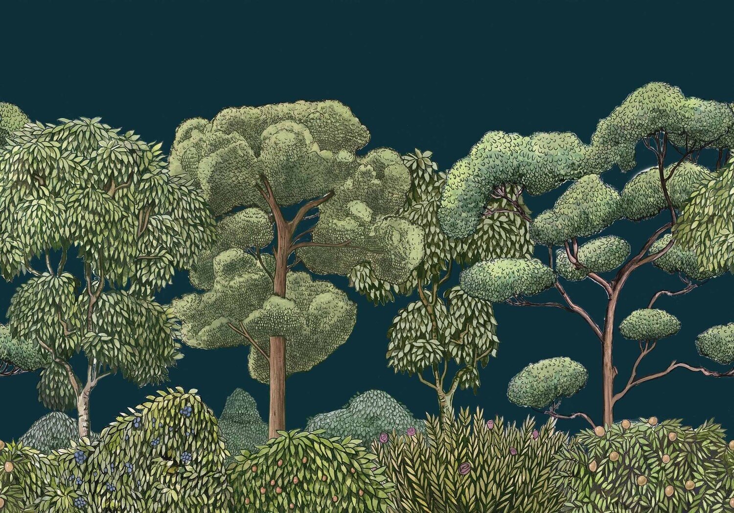 Green Forest Midnight