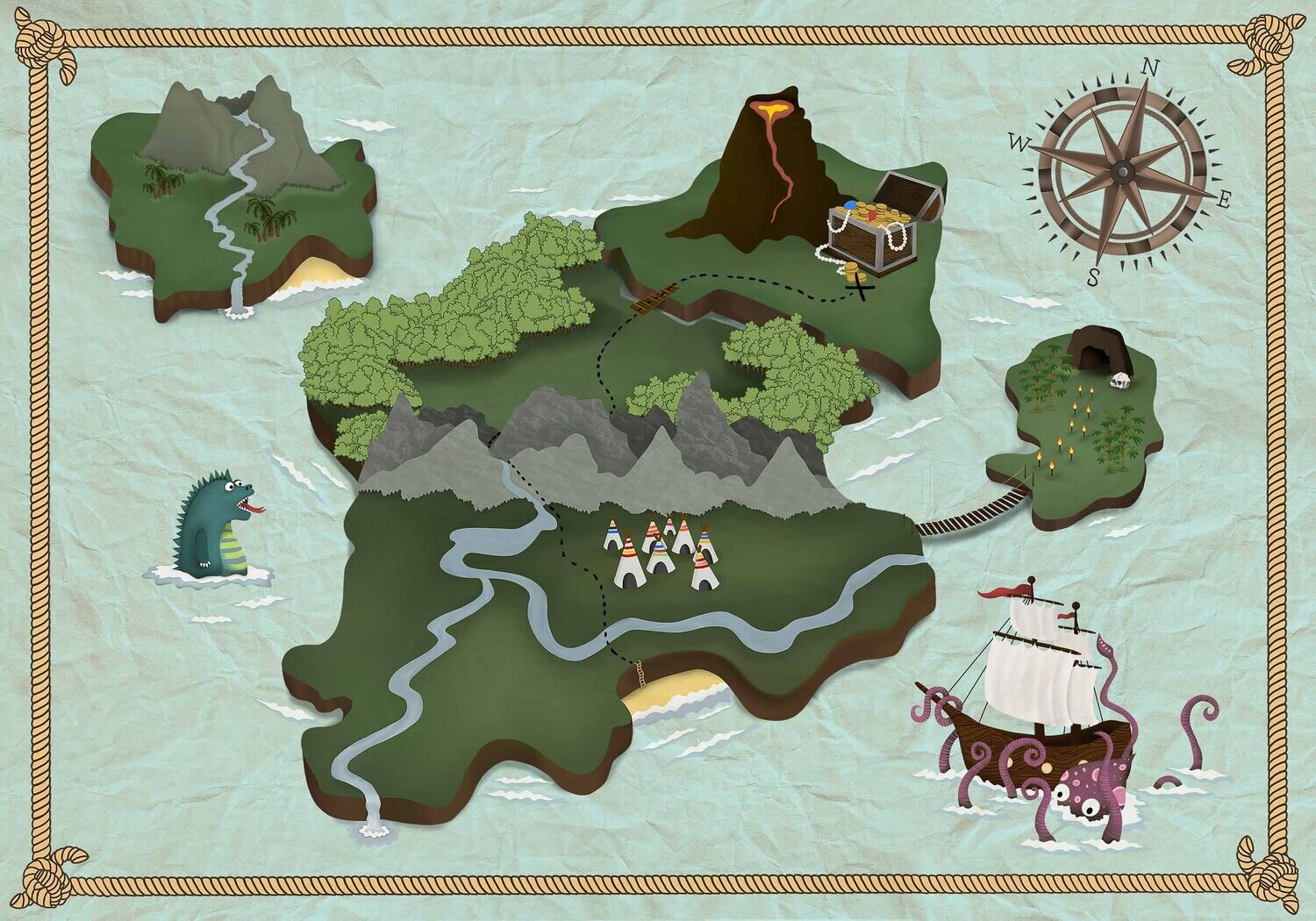 Treasure Map Mint