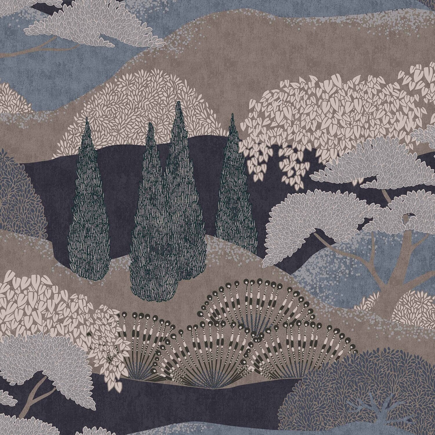 Jardín Japonés Añil