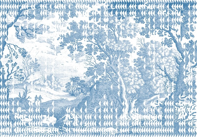 Patch Landscape Blue