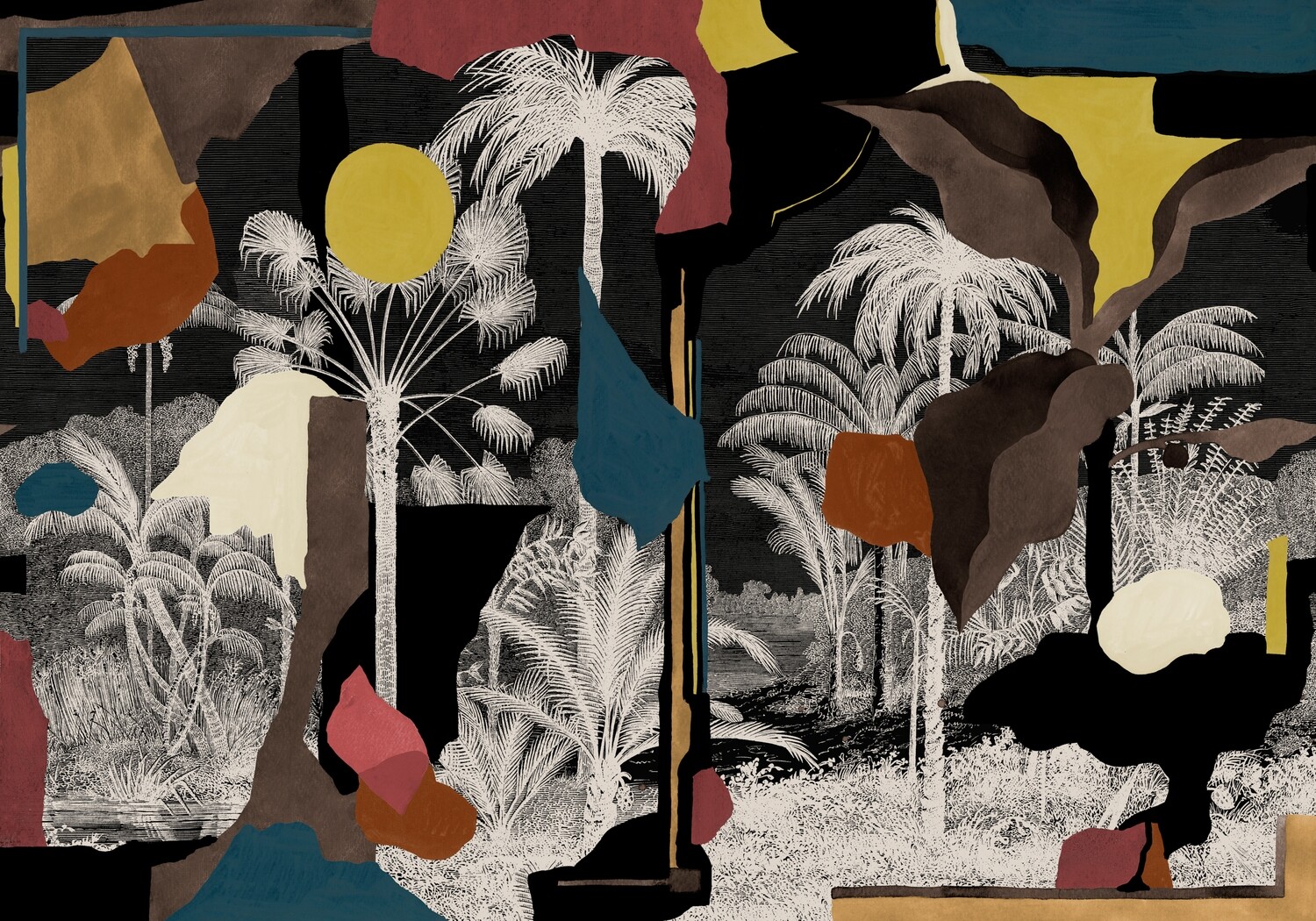 Colonial Abstraction Black