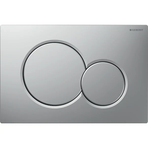 Pulsador Geberit Sigma01 para doble descarga WC