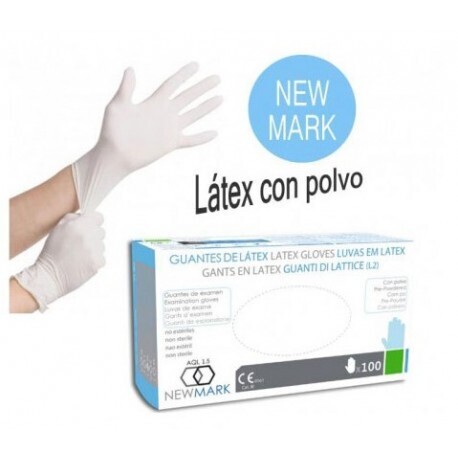 Guante latex con polvo XL (caja 100)