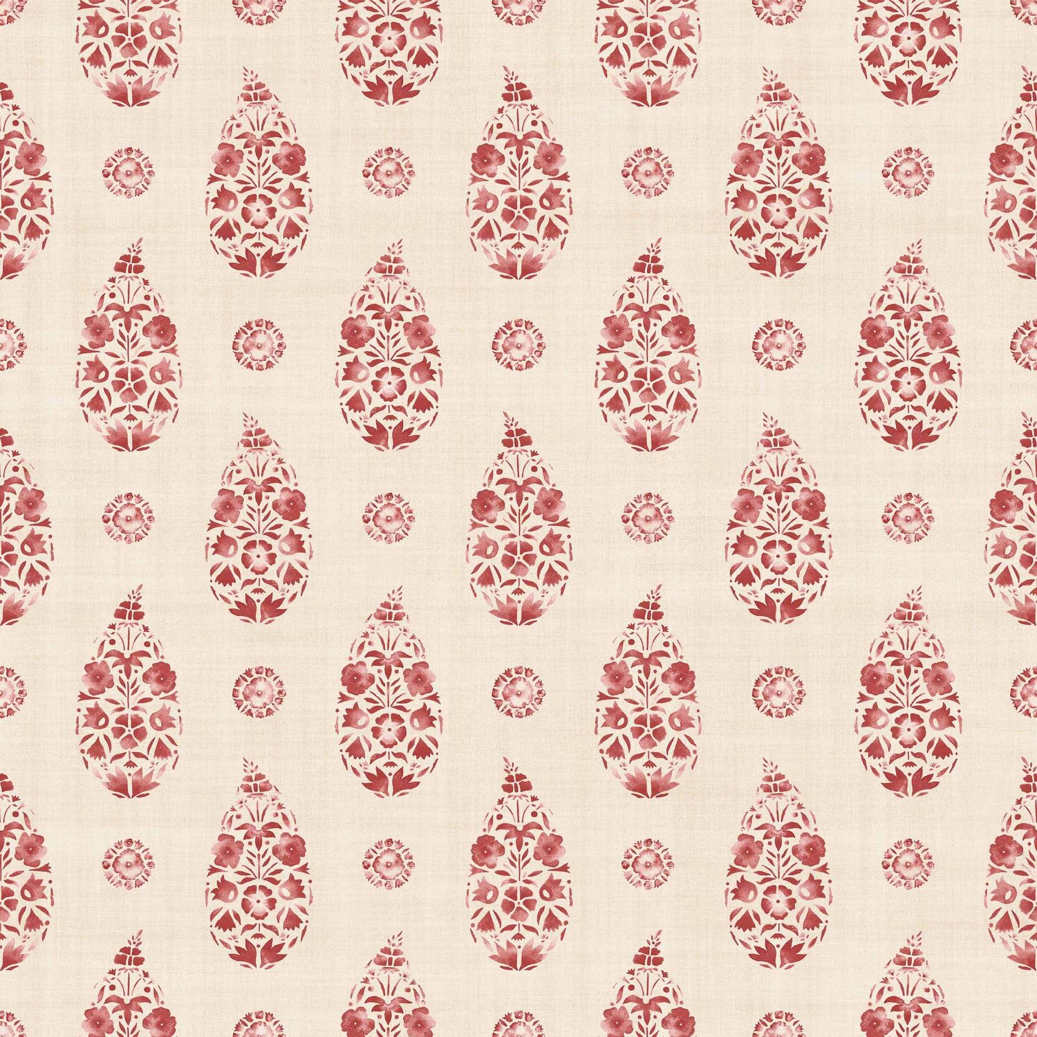 Paisley Red