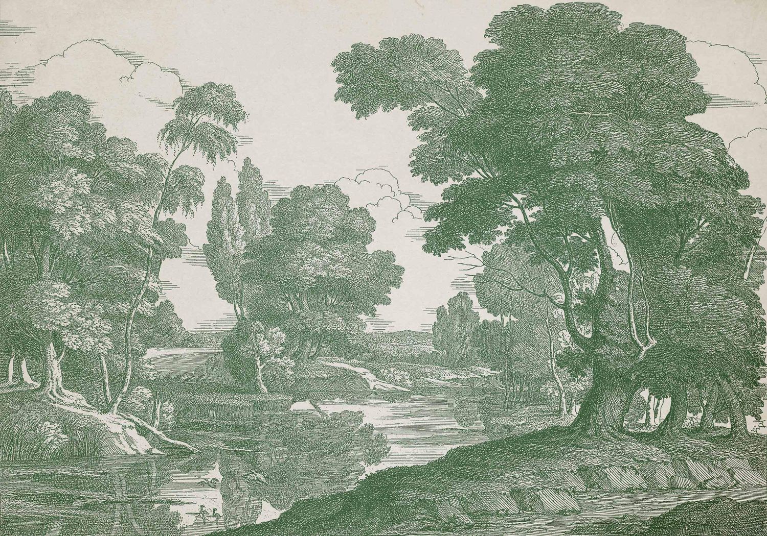 Engraving Green