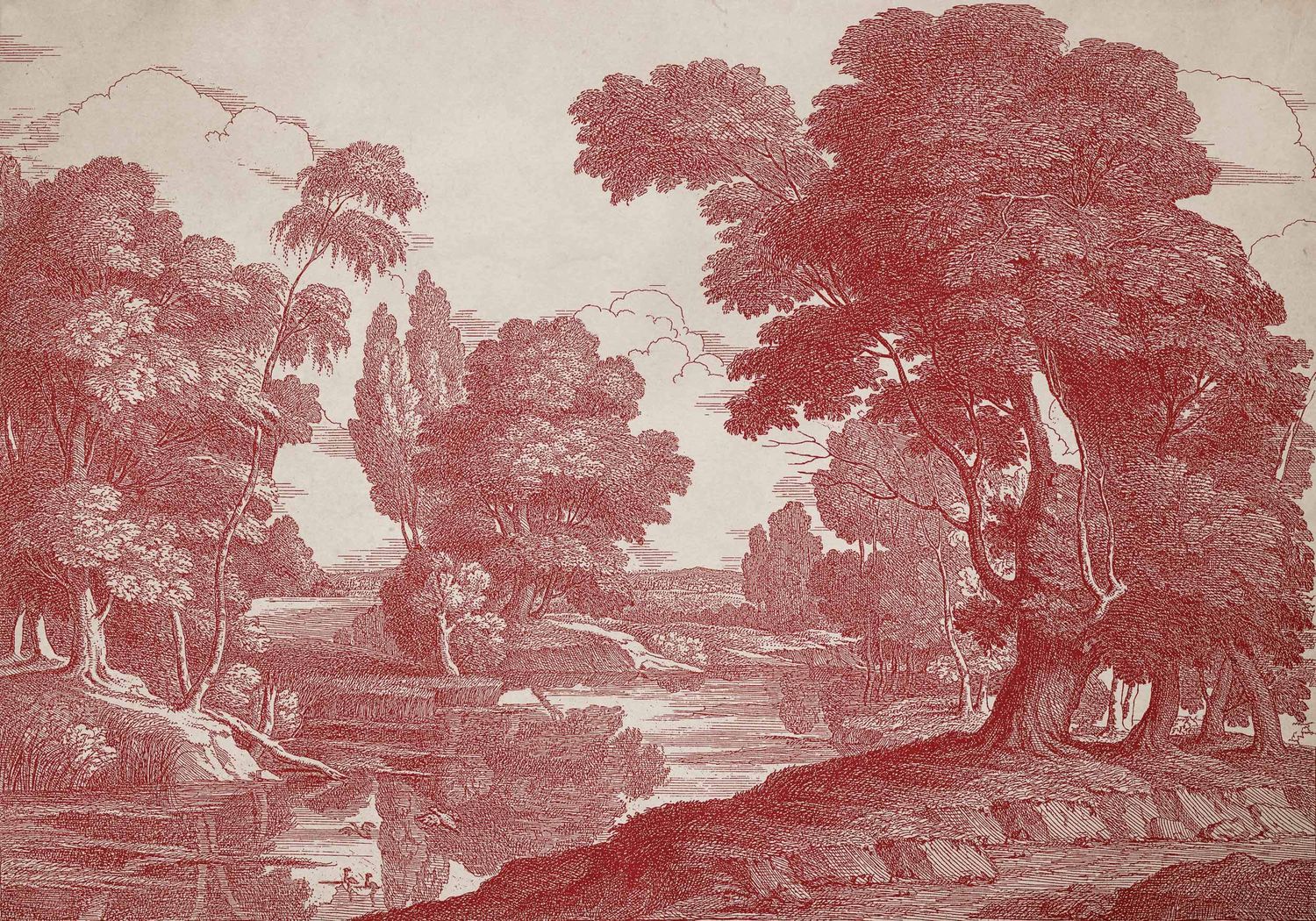 Engraving Red