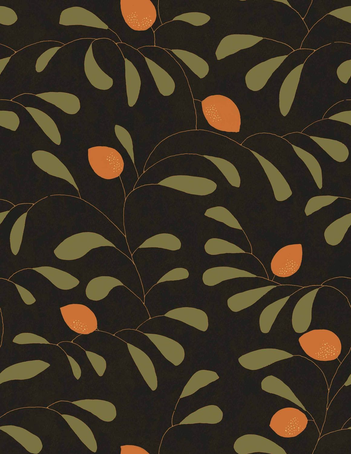 Fresh Lemons Black