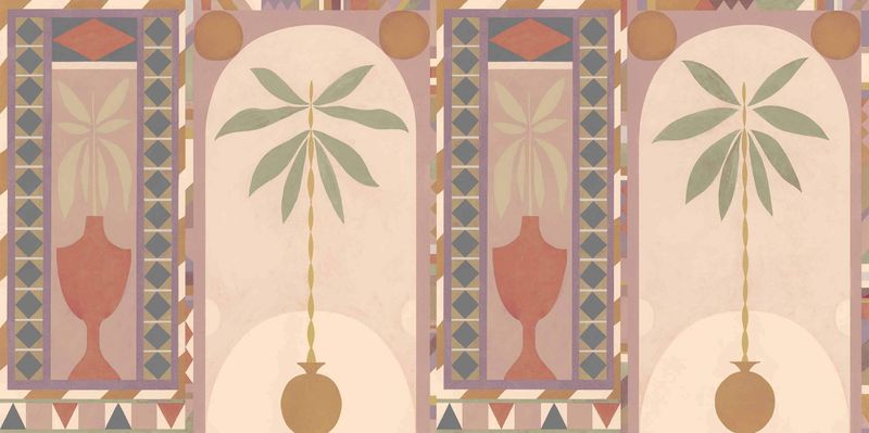 Jungle Arches Pink