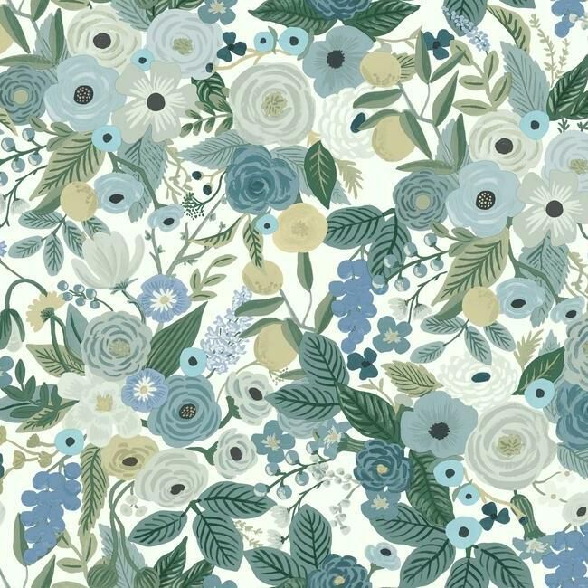 Garden Party Indigo Multi