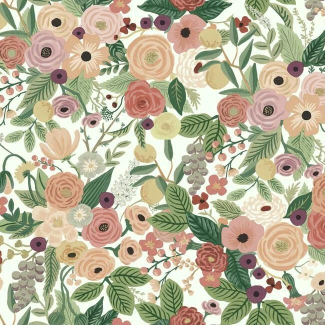 Garden Party Burgundy Multi
