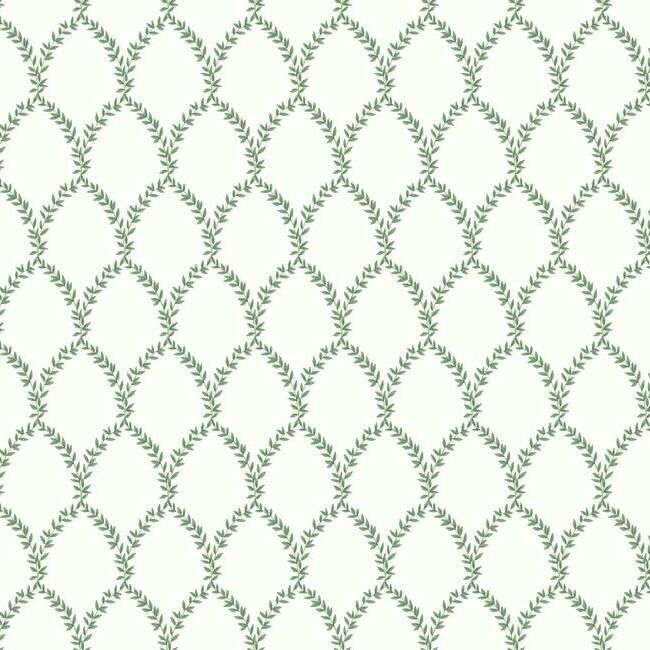 Laurel Green&amp;White