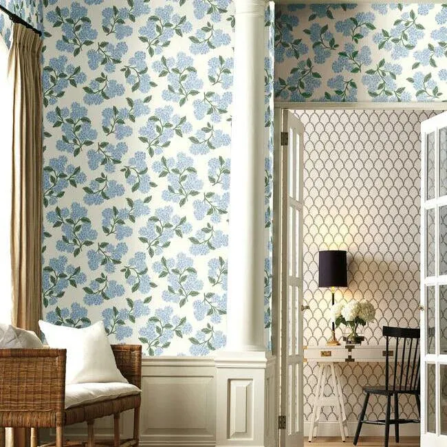 Hydrangea Blue&amp;White