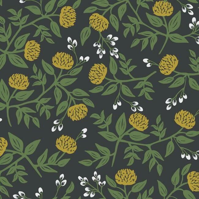 Peonies Black&amp;Gold