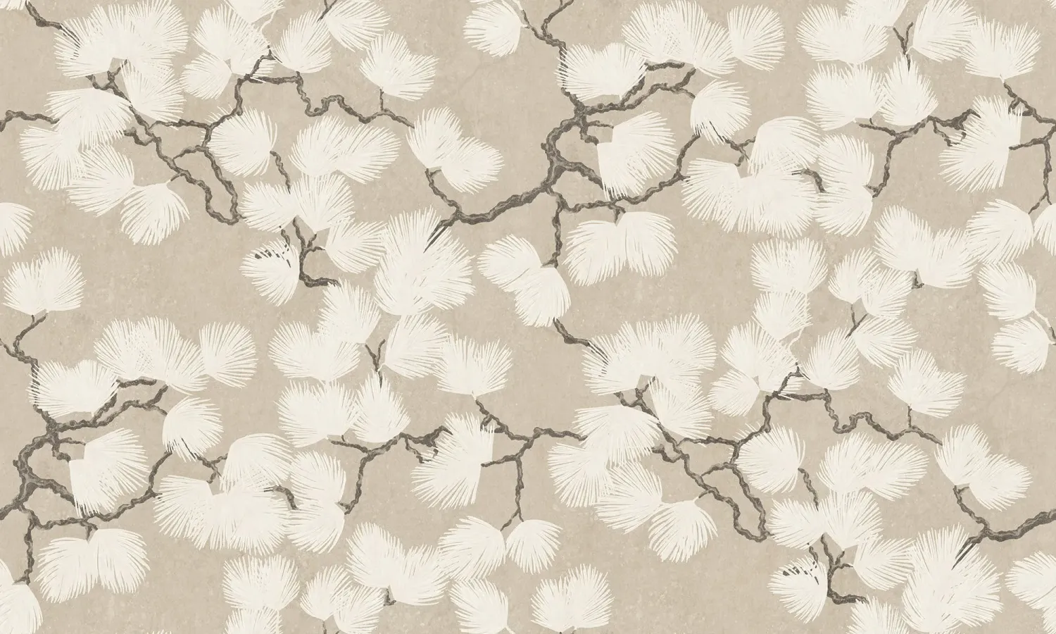 Pine Mural, Beige