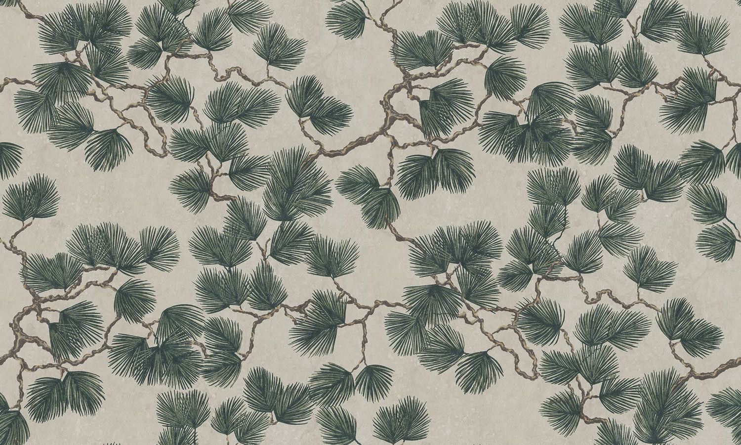 Pine Mural, Green