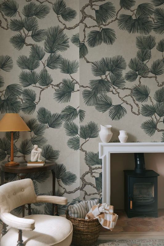 Pine Mural, Green