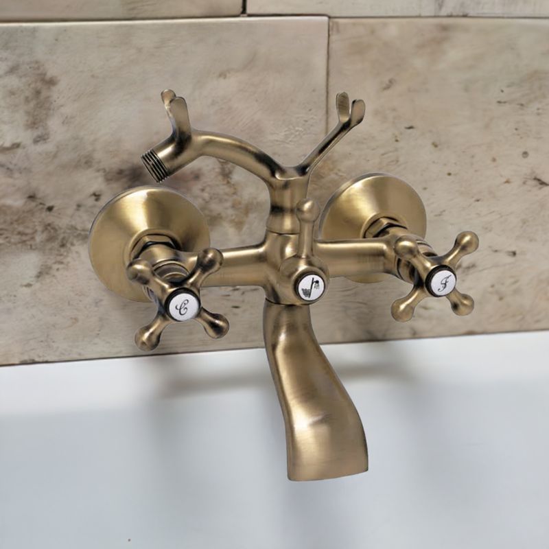 Bath-shower group with Época shower equipment