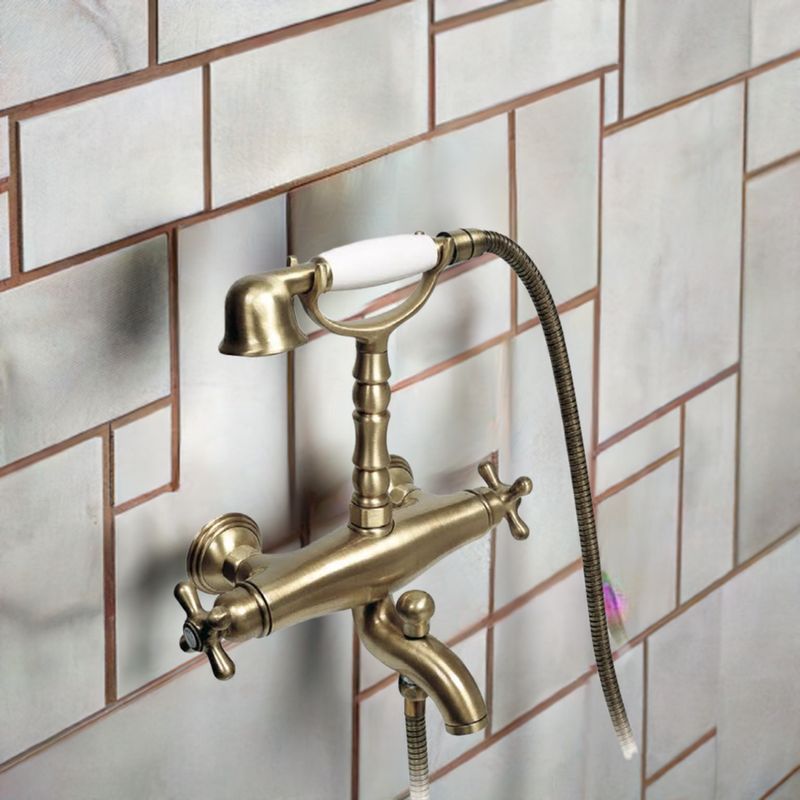 Thermostatic bath-shower group with Época shower equipment