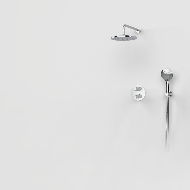Set ducha termostática 2 salidas TENDER