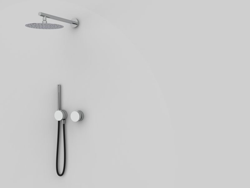Set ducha monomando 2 salidas INCOOL
