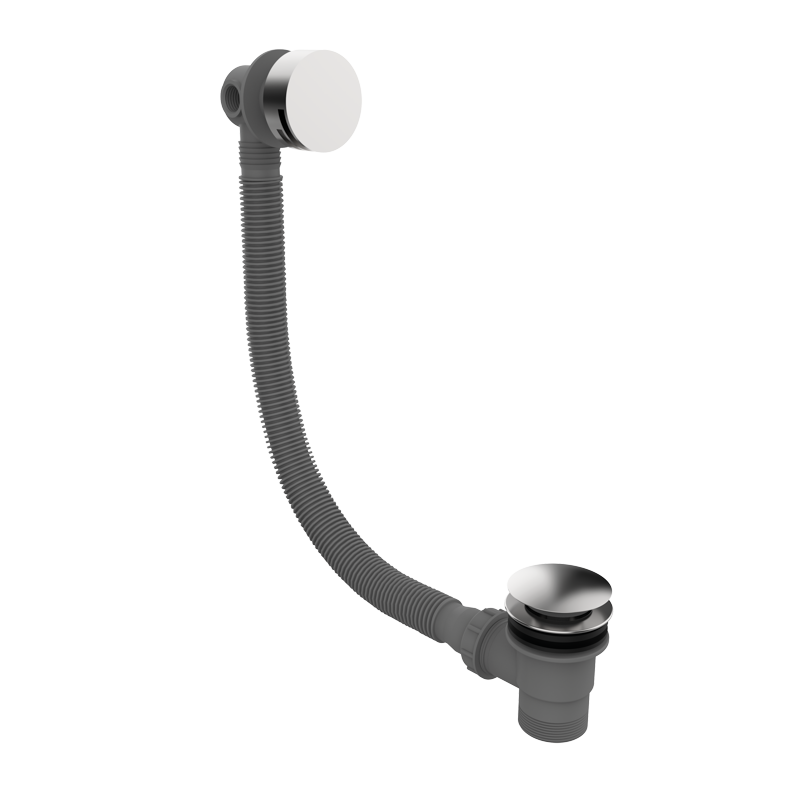 Caño bañera con desagüe clic-clac